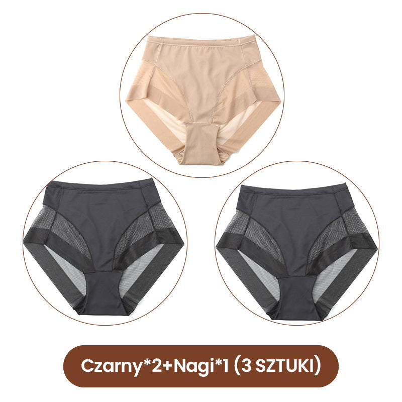 🔥Kup 2 i Otrzymaj 1 za Darmo🔥Damski Bezszwowy Zestaw Majtek Kształtujących O Wysokiej Talii